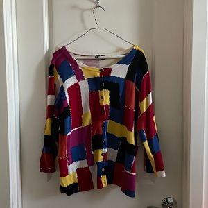 Multicolor cardigan
